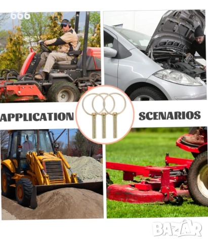 12 броя Заключващи щифтове, снимка 4 - Други стоки за дома - 53865903