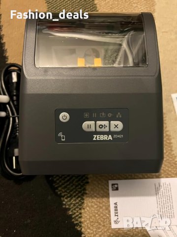 Нов термален принтер Zebra Direct Thermal Printer ZD421 за етикети, лейбъл, снимка 10 - Друга електроника - 42450402