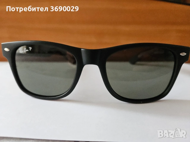 Ray-Ban - Унисекс слънчеви очила Wayfarer, Черно, 50-18-150 Standard