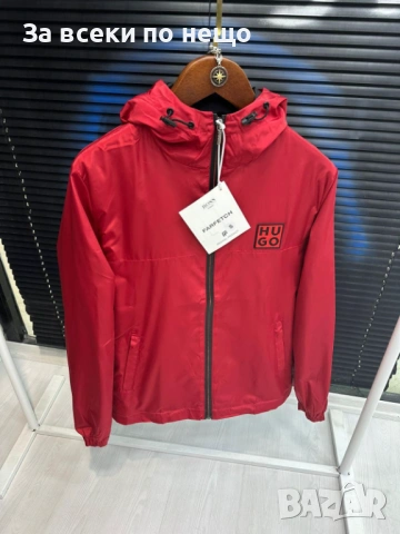 Hugo Boss Мъжка Ветровка🔝Мъжко Пролетно Яке🔝Мъжко Есенно Яке - Различни Цветове Код NGHSP55, снимка 8 - Якета - 53785794