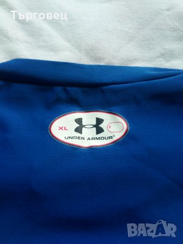 Under Armour - синя, снимка 5 - Блузи - 41433029