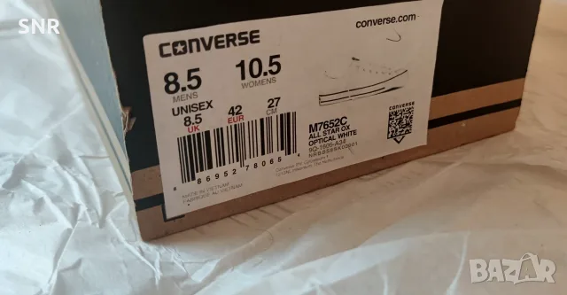 Продавам кецове Converse Chuck Taylor All Star Classic ниска версия EUR 42 НОВИ, снимка 8 - Кецове - 55839329