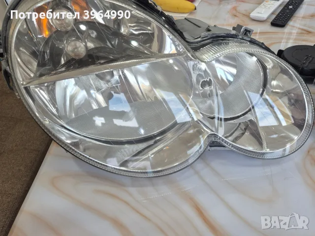 Фейстлифт фарове за Мерцедес С клас W203 спорт купе , снимка 3 - Части - 56137898