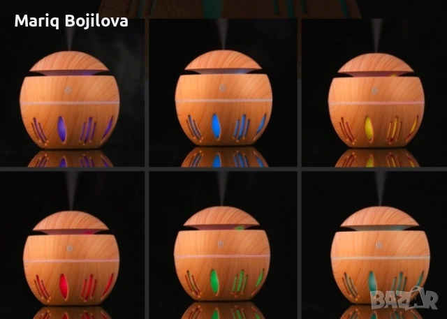 Дифузер за овлажняване, пречистване и ароматизиране на въздуха TV283, снимка 5 - Други стоки за дома - 53506786