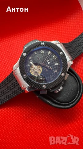 Мъжки часовник Hublot модел Geneva с автоматичен механизъм, снимка 2 - Мъжки - 51145484