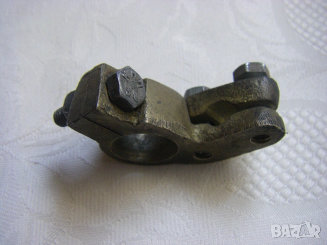 Месингова клема за акумулатор старо производство, снимка 4 - Части - 37757533
