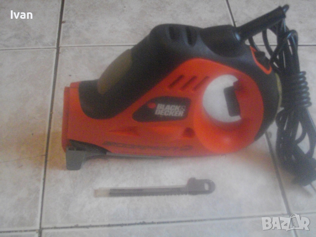 НОВ Английски ОРИГИНАЛЕН Саблен Реципрочен Тандемен Трион BLACK DECKER-400 Вата-ОТЛИЧЕН-Реже 100мм, снимка 8 - Други инструменти - 44736174