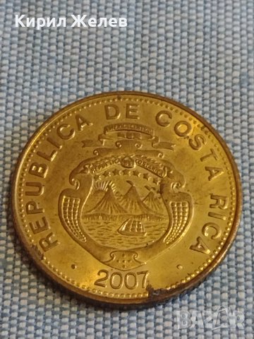 Три монети 100 колоний 2007г. Коста Рика / две Турски монети за КОЛЕКЦИЯ ДЕКОРАЦИЯ 31730, снимка 3 - Нумизматика и бонистика - 44493729