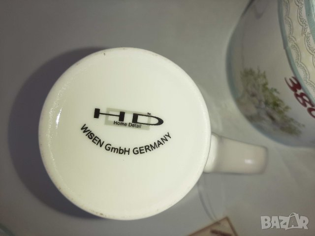 Декоративни стъклени свещници и подаръчни порцеланови чаши, снимка 14 - Декорация за дома - 44391259