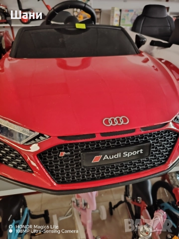 Акумулаторна кола Audi R8 Spyder. червено Китайски стоки Техника.., снимка 8 - Детски велосипеди, триколки и коли - 51613496