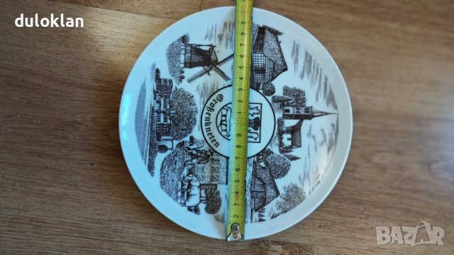 Декоративна чиния от Гросенкнетен Германия, снимка 2 - Колекции - 31013749