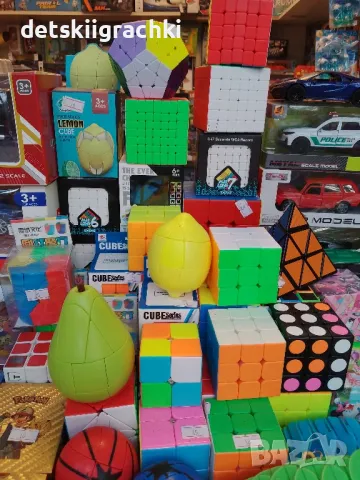 Кубче на Рубик 3х3, 4х4, 5х5, 6х6, 7х7, лимон пирамида круша и други, снимка 6 - Образователни игри - 47955402