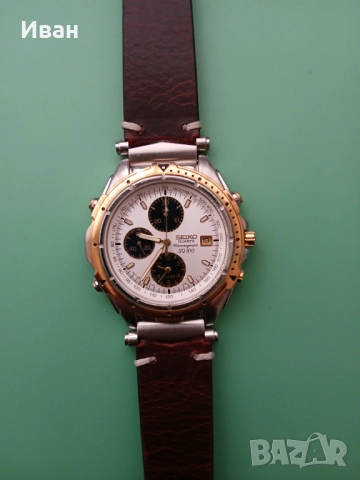 Часовник Seiko Chronograph Alarm, снимка 2 - Мъжки - 51581743