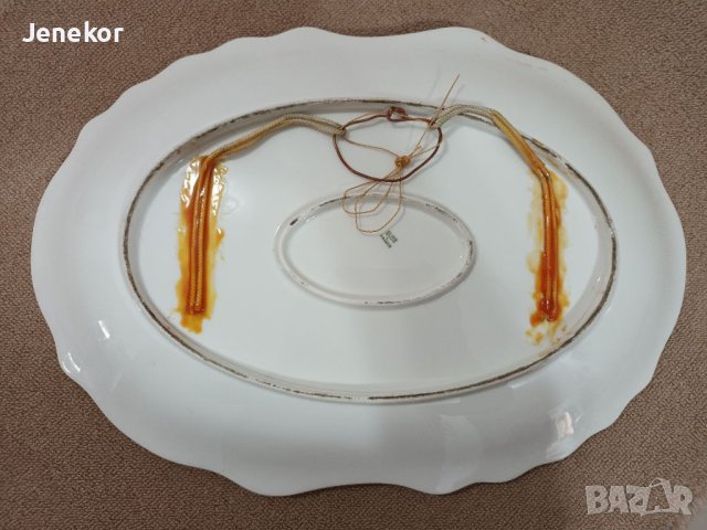 Винтидж голямо плато Limoges. , снимка 3 - Антикварни и старинни предмети - 40627419