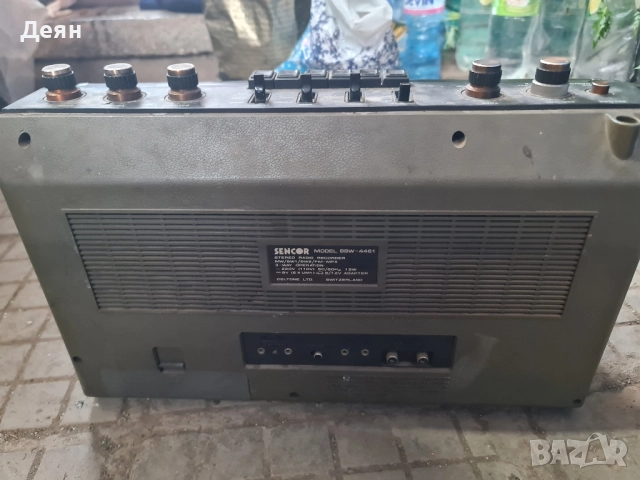 Ретро Радио Sencor Ssw 4461, снимка 7 - Радиокасетофони, транзистори - 52794427