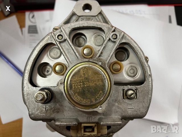 Генератор, Алтернатор 14V 560W 32.3701 14В 60А ГОСТ 3940-84 ЗИЛ 130 динамо, снимка 1