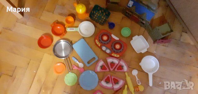 Сет от прибори и принадлежности за готвене и къща за кукли, снимка 8 - Образователни игри - 39765676