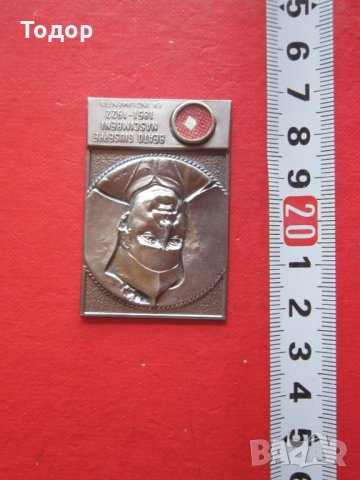 Бронзова икона  знак значка 