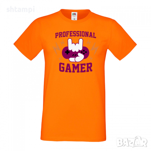 Мъжка тениска Professional Gamer, снимка 11 - Тениски - 36193357