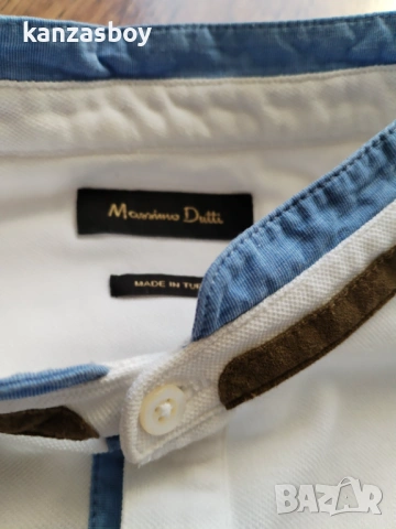 massimo dutti - страхотна мъжка тениска КАТО НОВА M, снимка 4 - Тениски - 53773606