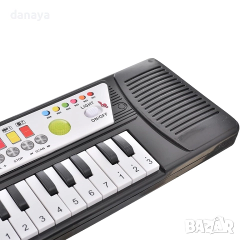 6163 Детска музикална играчка пиано синтезатор, снимка 4 - Музикални играчки - 52866012