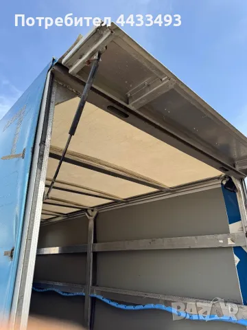 Алуминиева Каросерия с Падащ Борд от Iveco Daily , снимка 8 - Части - 49742831