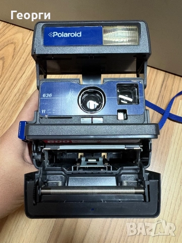 Polaroid 636 close up blue + подарък, снимка 3 - Фотоапарати - 51775580