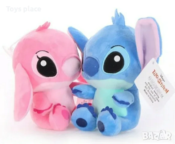 Плюшена играчка Лило и Анджела Lilo and Stitch 