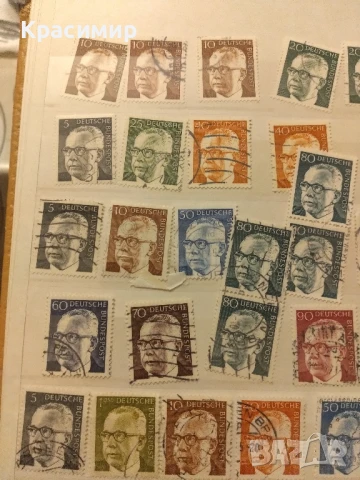 Пощенски марки Германия.120 бр., снимка 11 - Филателия - 51321674