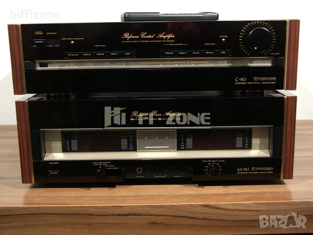  Комплект Pioneer c-90 / m-90 , снимка 3 - Ресийвъри, усилватели, смесителни пултове - 53708188