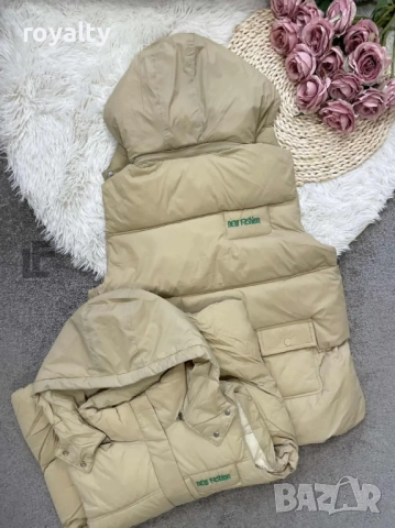 Грейка LFS Basics MustHaves Beige 9907, снимка 5 - Елеци - 52838001