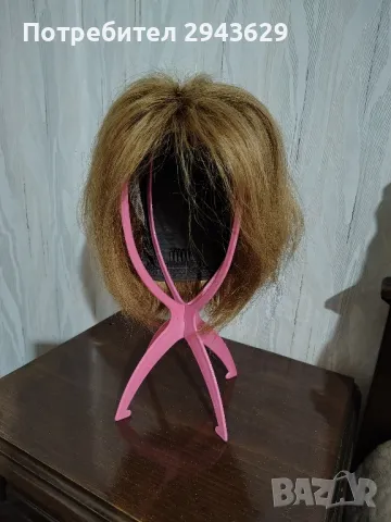 Перука от естествен косъм , снимка 2 - Аксесоари за коса - 50049129