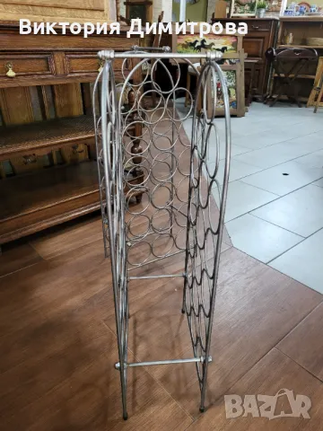 Свободностяща поставка за вино, снимка 5 - Декорация за дома - 47508903