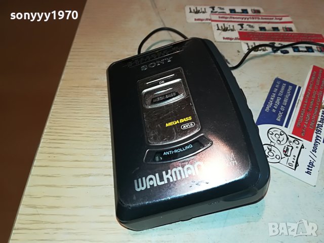 SONY WALKMAN AM/FM TAPE 0305231322, снимка 2 - Радиокасетофони, транзистори - 40574390