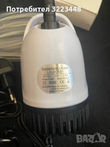 Потопяема помпа за аквариум, снимка 2 - Водни помпи - 52800452