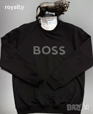 Boss Мъжка Черна Блуза