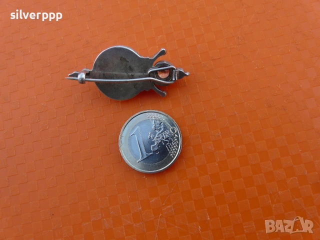  Сребърна брошка - 2 , снимка 2 - Други - 53044794