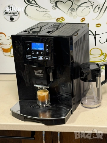 Кафемашина кафе автомат delonghi perfecta touch с гаранция, снимка 7 - Кафемашини - 53690791