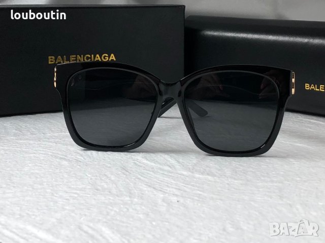 Balenciaga дамски слънчеви очила котка котешки очи 2 цвята, снимка 7 - Слънчеви и диоптрични очила - 41626509