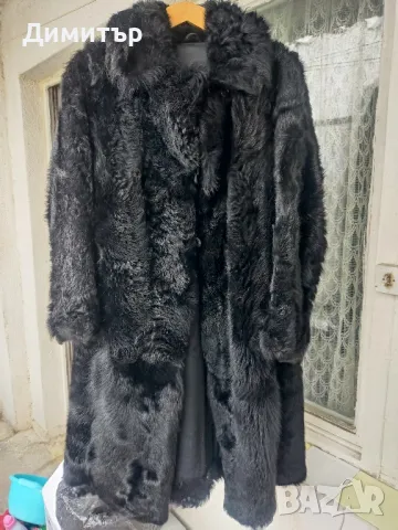 Дамско кожено палто от естествен косъм кожух норка , визон ., снимка 4 - Палта, манта - 48987032