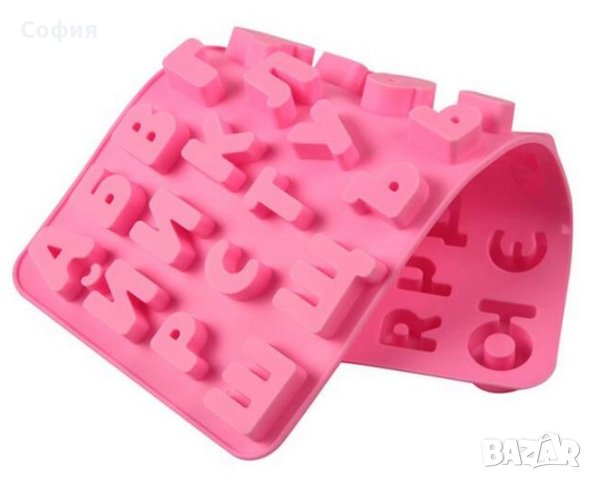 3D силиконова азбука / букви на кирилица молд, калъп, форма за декорация, фондан НАЛИЧНО, снимка 3 - Форми - 41241609