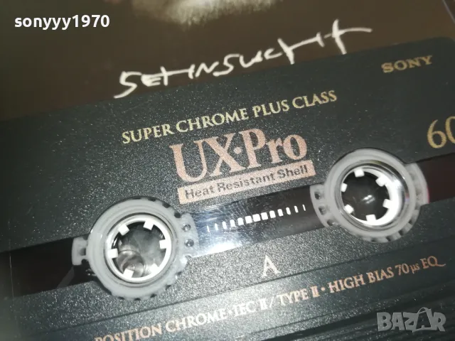 RAMMSTEIN SEHNSUCHT CD COPY TO TAPE SONY UX-PRO 0711241552, снимка 12 - Аудио касети - 47880229