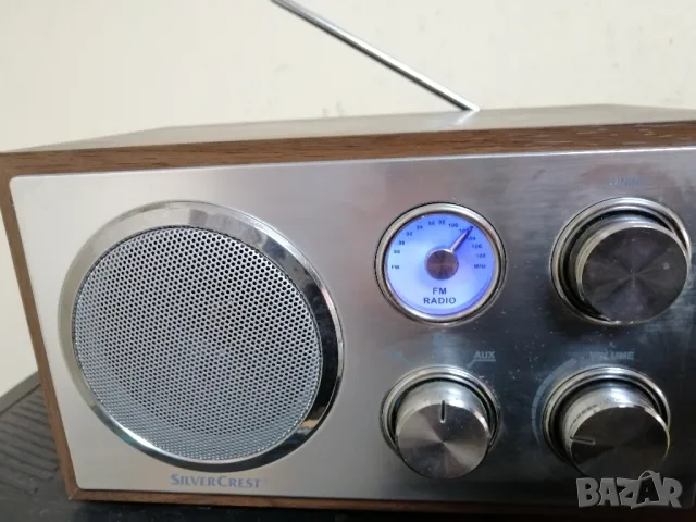 FM радио с Bluetooth и AUX Silvercrest SRBN 5 A1, снимка 3 - Радиокасетофони, транзистори - 48763232