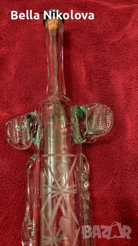 Стъклено шише меч-65 см. , снимка 2 - Декорация за дома - 53280325