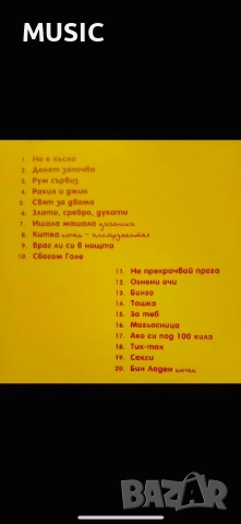 Оркестър КИТКА - На живо от Ай клуб - ТЪРСЯ, снимка 2 - CD дискове - 52683591