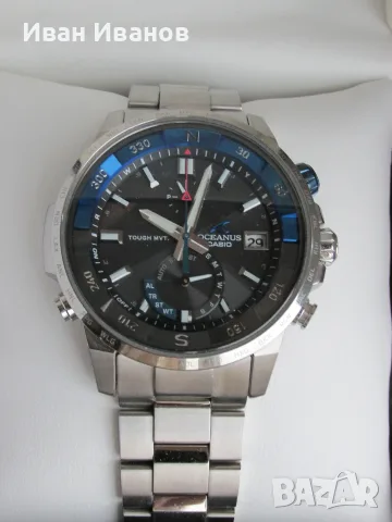 CASIO OCW-P1000 OCEANUS Cachalot TITANIUM MULTI BAND 6 10 BAR MADE IN JAPAN, снимка 2 - Мъжки - 56272036