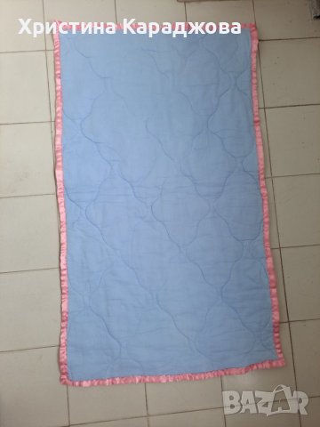 Мека подложка за повиване и олекотена завивка за бебе, снимка 4 - Спално бельо и завивки - 41166011