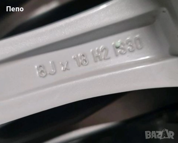Оригинални джанти 18 цола с гуми зимни за Bmw G30 G31, снимка 8 - Гуми и джанти - 51710310