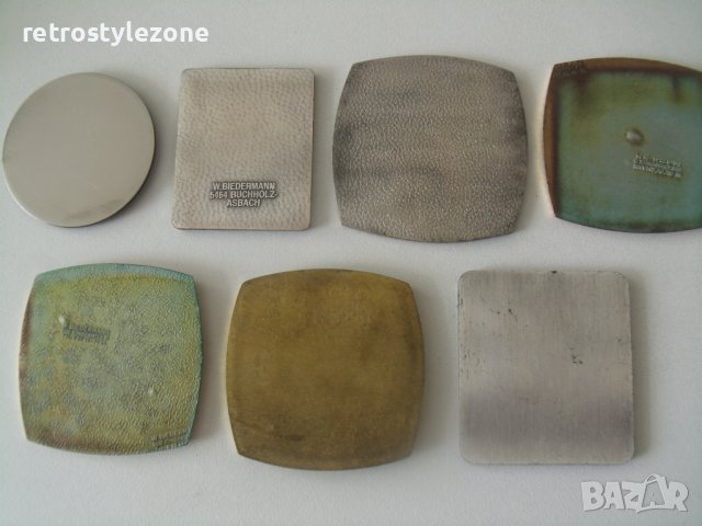 № 7146 лот 7 броя стари метални плакети ADAC, снимка 7 - Други ценни предмети - 42223117