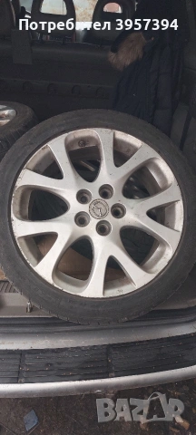 джанти с гуми 18" Мазда 6, снимка 2 - Гуми и джанти - 53569235